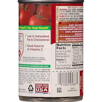 Amazon.com : Campbells Healthy Request Condensed Soup ...