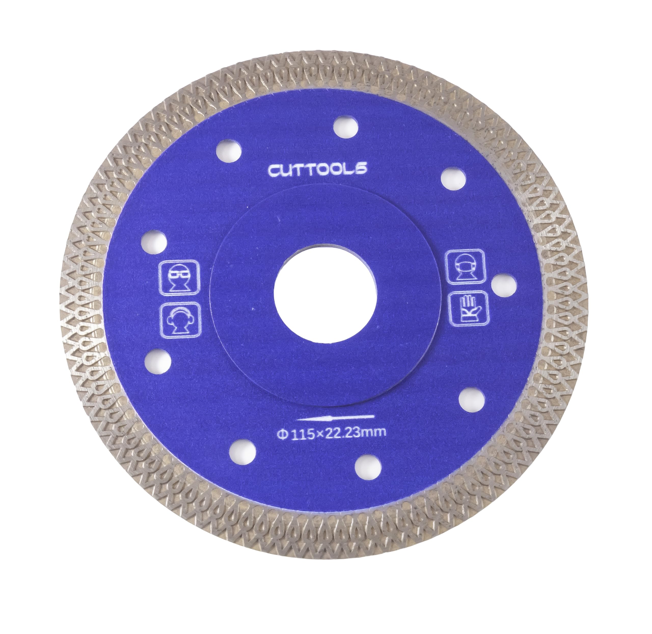 Porcelain Tile Turbo Thin Mesh Diamond Dry Fast Angle Cutting blade/Disc 115mm