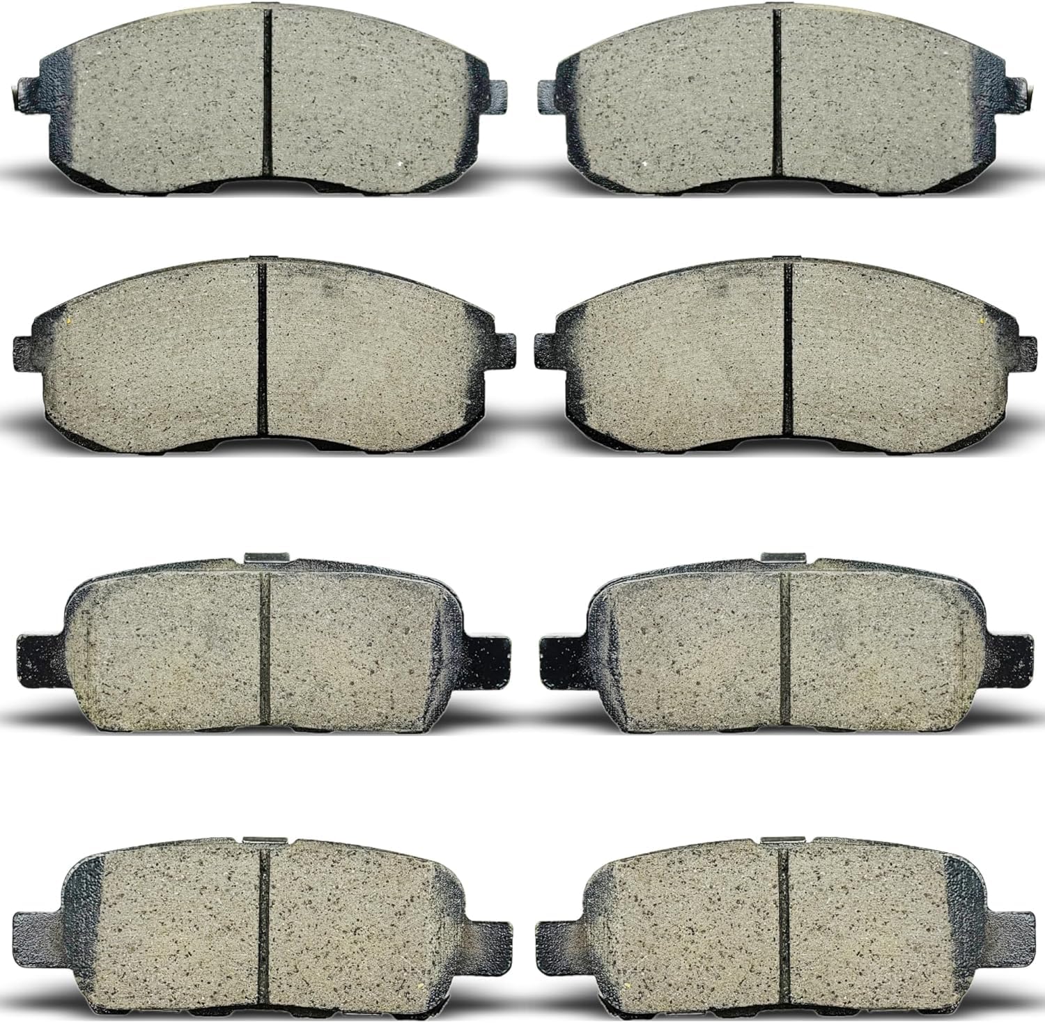 Photo 1 of ***UNKNOWN DAMAGES*** Front Rear Ceramic Brake Pads Set fit for Infiniti G35 2003-2005,Nissan 350Z 2003-2005,Nissan Altima 2007-2013,Juke 2011-2017,Sentra 2007-2012