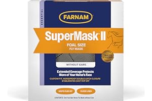Farnam Home and Garden 100502912 Fly Horse Supermask for Foals