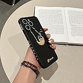 Yonds Queen for iPhone 17 Pro Cute Case, Cool Cartoon Astronaut Space Planet Moon Design Stylish Soft TPU Bumper Shockproof Anti-Slip Protector Case (iPhone 17 Pro, Swing Moon)