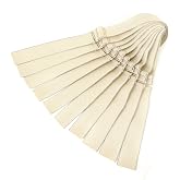 JIUSERLU Adjustable Straps For Wigs And Making Wigs，Adjustable Elastic Bands (Beige, 1&lsquo;&rsquo; x 10pcs)
