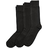 POLO RALPH LAUREN Men's Assorted Pattern Dress Crew Socks (3-Pack)