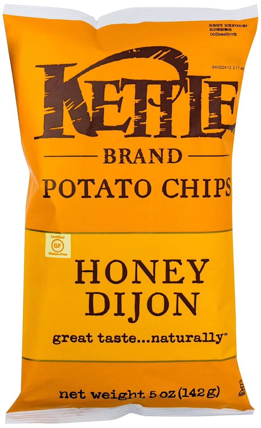 Kettle Foods Potato Chips Honey Dijon 5 oz