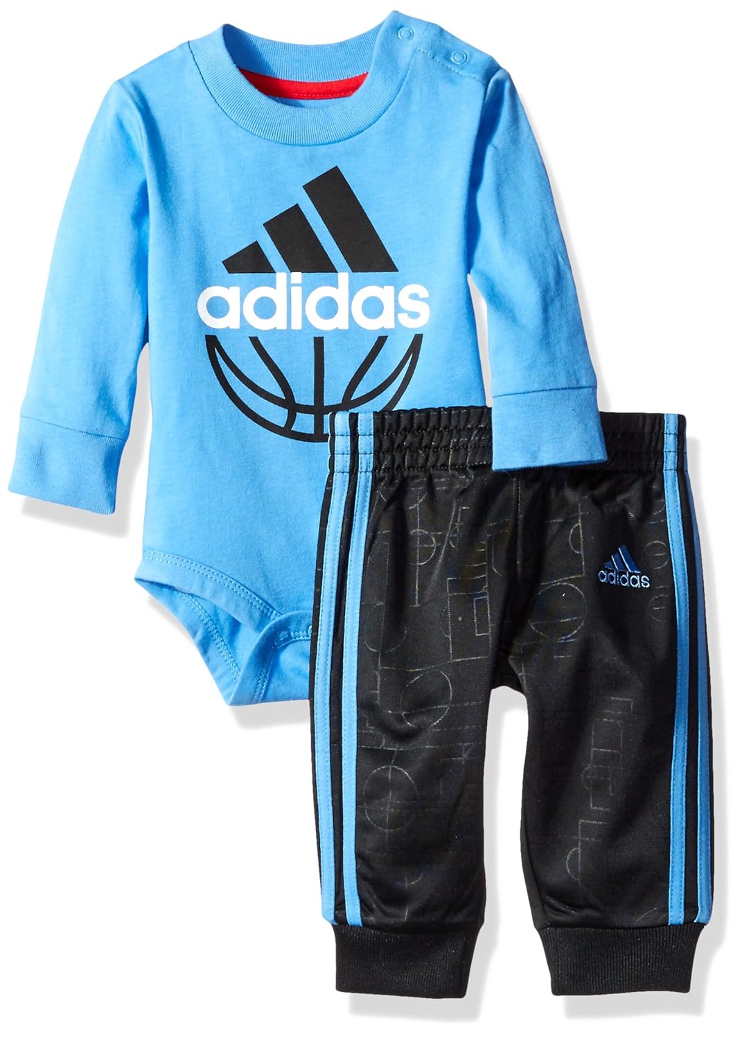 Buy Adidas Baby Boys' Sport Bodysuit and Pant Set, Marina, 18 Months at