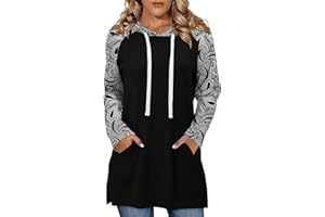 onlypuff Womens Pullover Sweatshirts Loose Fit Oversized Drawstring Hoodies Long Sleeve Fall Clothes with Pocket