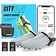 CITYPLAY Smart Soccer Tracker for Cleats by Playermaker, Track 25+ Technical & Physical Metrics, 12 Month Access to CITYPLAY Soccer Training App Included, Advanced Than GPS