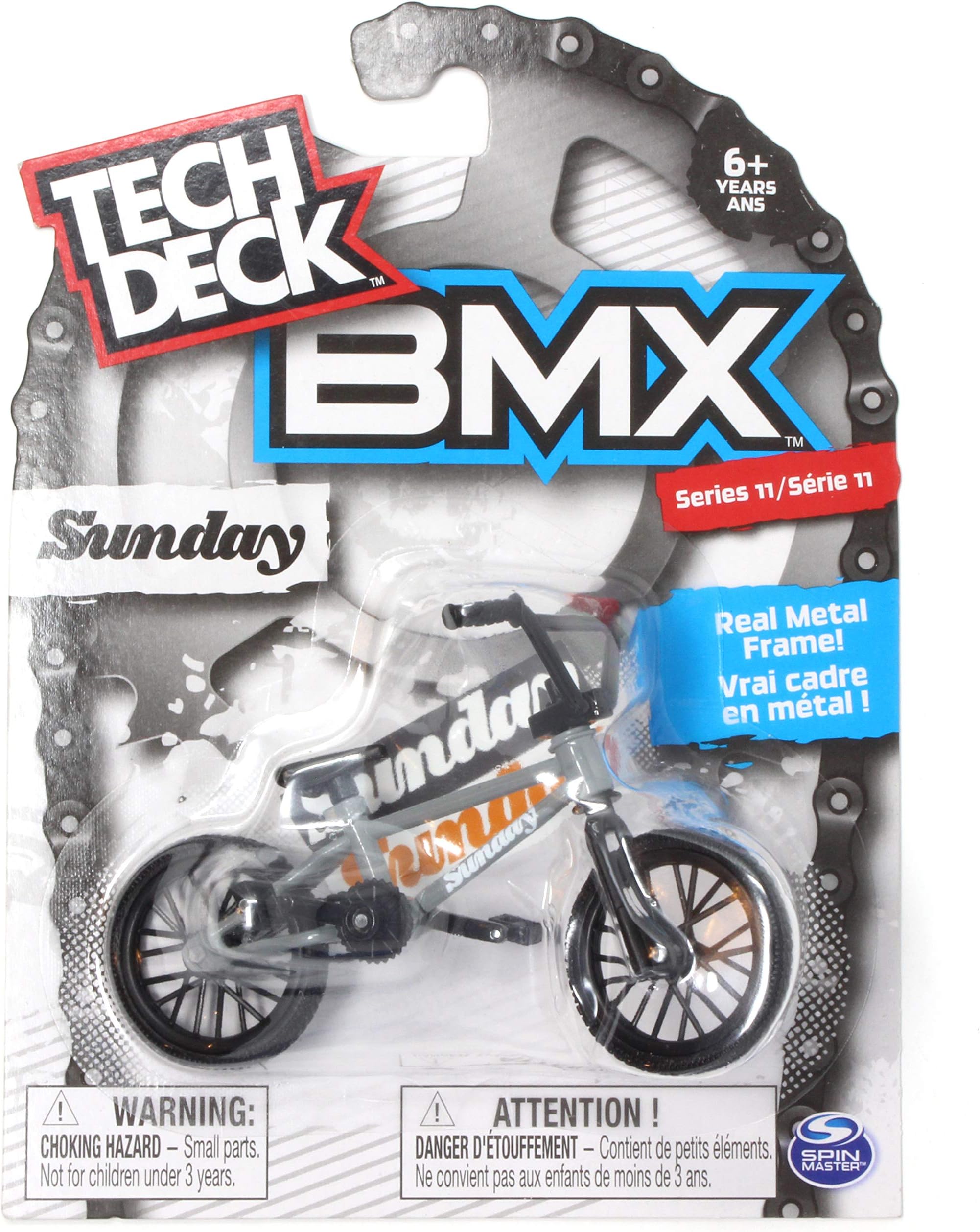 TD BMX Series 11 Sunday Gray Finger Bike - 20107680