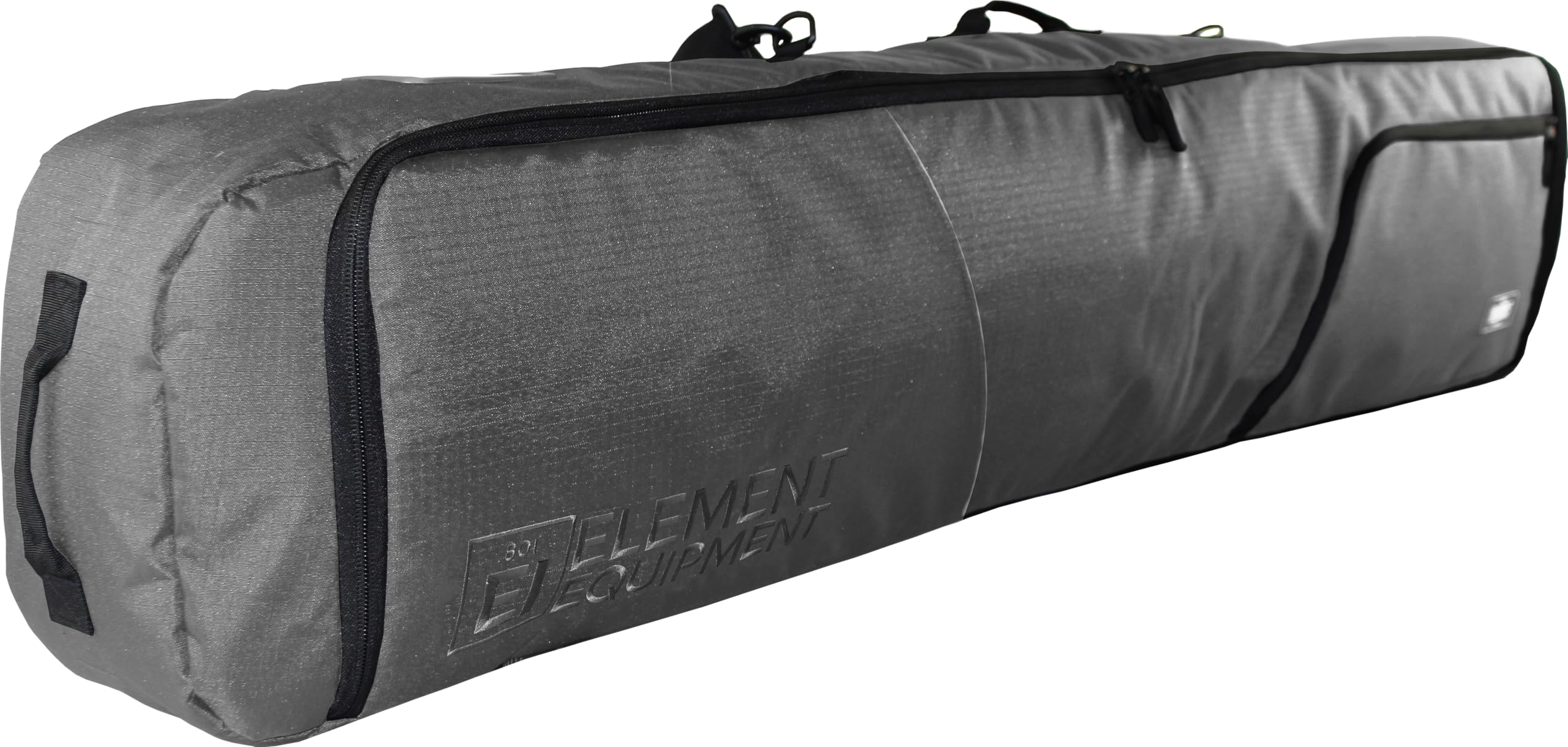 Element Equipment Deluxe Padded Snowboard Bag - Premium High End Travel Bag Steel Grey Ripstop 165 Image