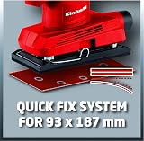 Einhell Sheet Orbital Sander 150W 23000 RPM Dust Adapter 3 Sandpapers view 8
