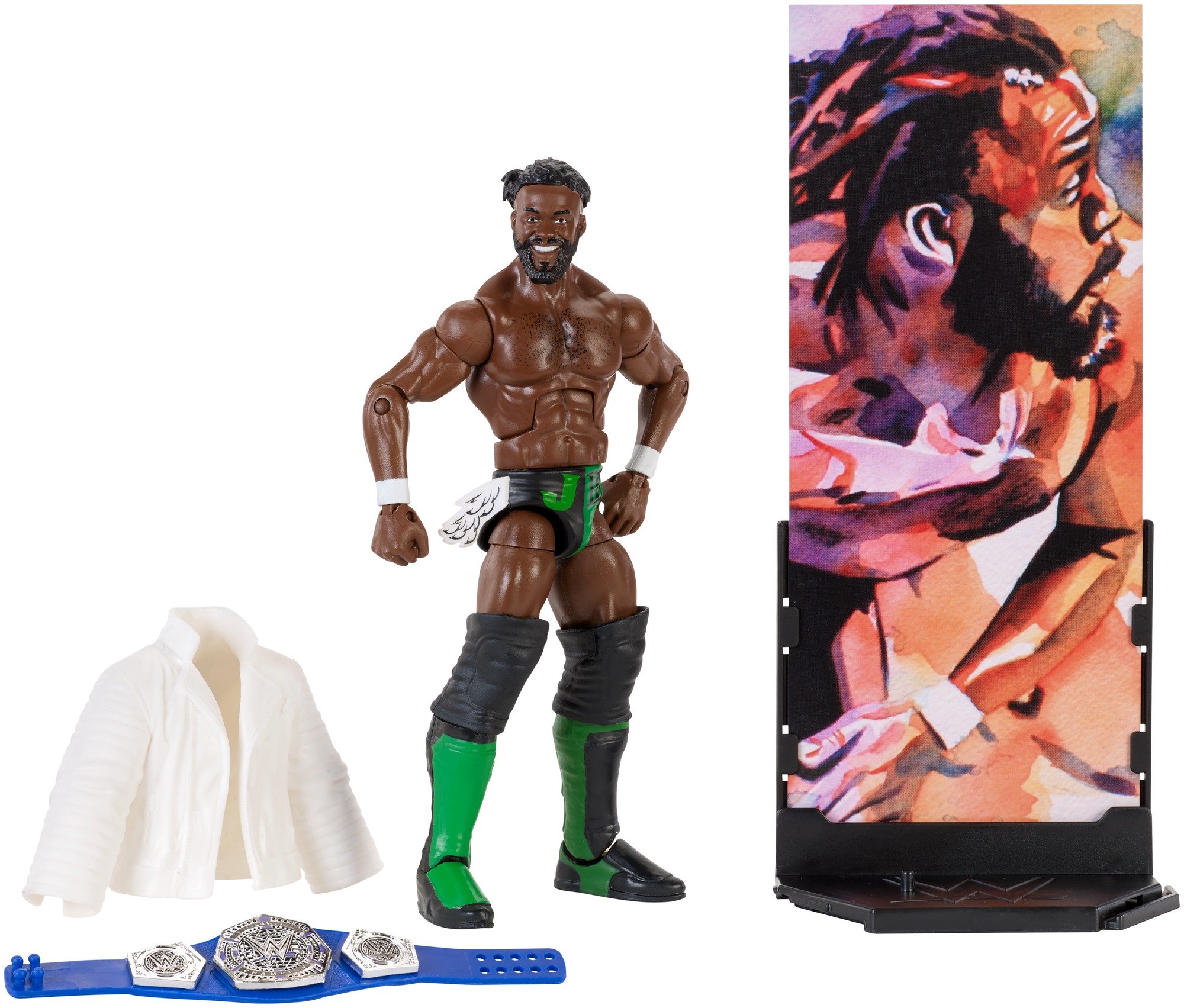 WWE FRB57 Rich Swann Figure, Multi-Colour