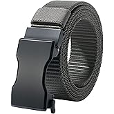 LionVII Ratchet Belts for Men, 1 3/8" Slide Belt with Automatic Buckle for Men Dress, Adjustable Trim to Fit 28-49" Waist