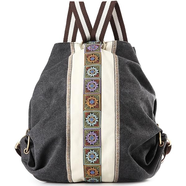 9093 Premium Backpack  Bohemia Style Fashion Casual Daypack Backpack Amazon.com: Black Butterfly Premium Backpack for Women  main image 2