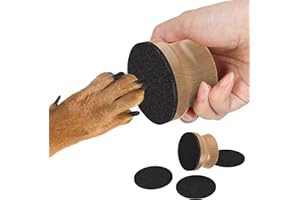 WSHWXY Nail File for Dogs, Dog Nail File Scratch Board for Dogs Stress Free Dog Nail File Kit