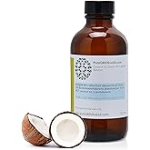 PureC60OliveOil C60 Organic MCT Coconut Oil 100ml / 3.4 Fl Oz - 99.95% Carbon 60 Solvent Free 40mg - Amber Glass Bottle - Food Grade - Carbon 60 Coconut Oil - From The Leading Global Producer
