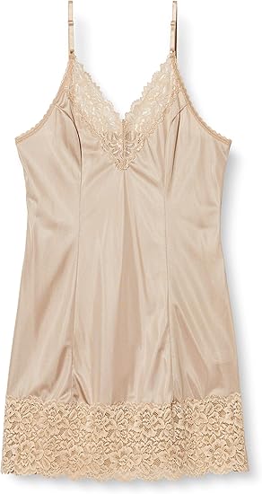 Amazon セシール レース刺繍 花柄 スリップ Ls 634 アンティックベージュ 日本 90 80 日本サイズl相当 レディース ワンピース チュニック 通販