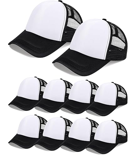 Patelai 24pcs Trucker Hats Bulk DIY Blank Mesh Baseball Cap  display picture 1