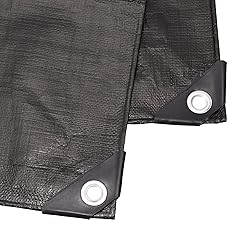 AmazonCommercial Heavy Duty Black Poly