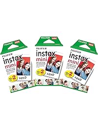 Fujifilm Instax Mini Instant Film Value Pack - (3 Twin Packs, 60 Total Pictures)