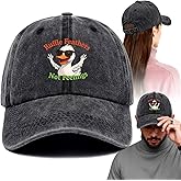 Silly Goose Hat Funny Printed Cotton Baseball Cap Adjustable Retro Washed Lightweight and Breathable Unisex Outdoor Sun Hat, Gifts for Men Women Moms Dads Grandpa Husband Friend Bestie Coworker Boss