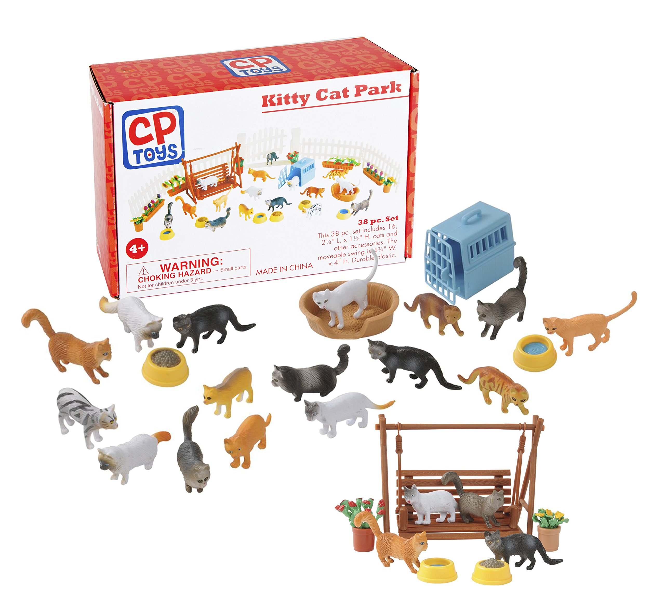 CP Toys Kitty Cat Park 38 Pc. Playset Buy Online in United Arab