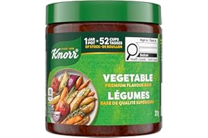 Knorr Premium Vegetable Flavour Bouillon Base Paste – 311g | Versatile & Easy to Use