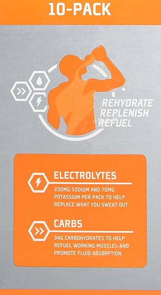 THE GATORADE COMPANY GATORADE THIRST QUENCHER POWDER, 1.23OZ PACKETS, MAKES 20 OUNCES (LEMON-LIME), 1.23 OUNCE (PACK OF 10)