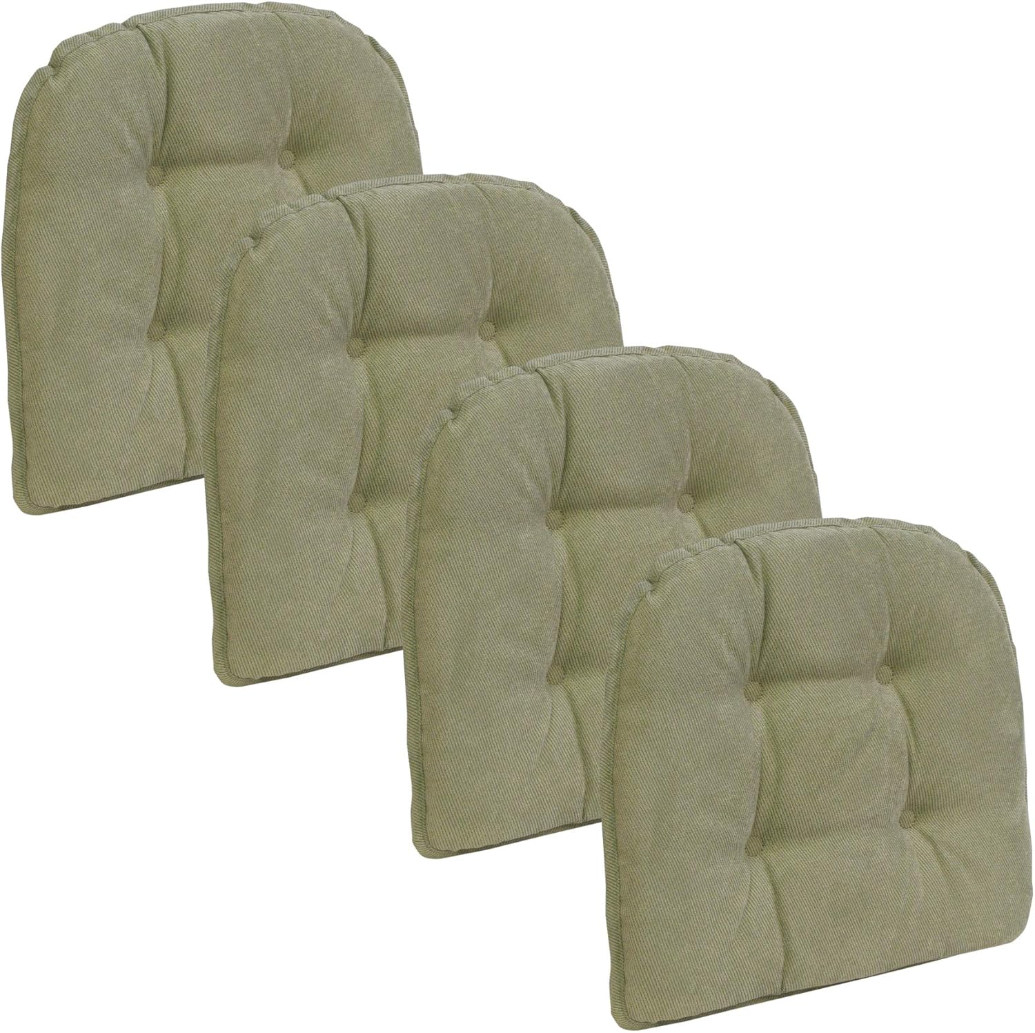 Best Kitchen Chair U Shaped Cushions In Green