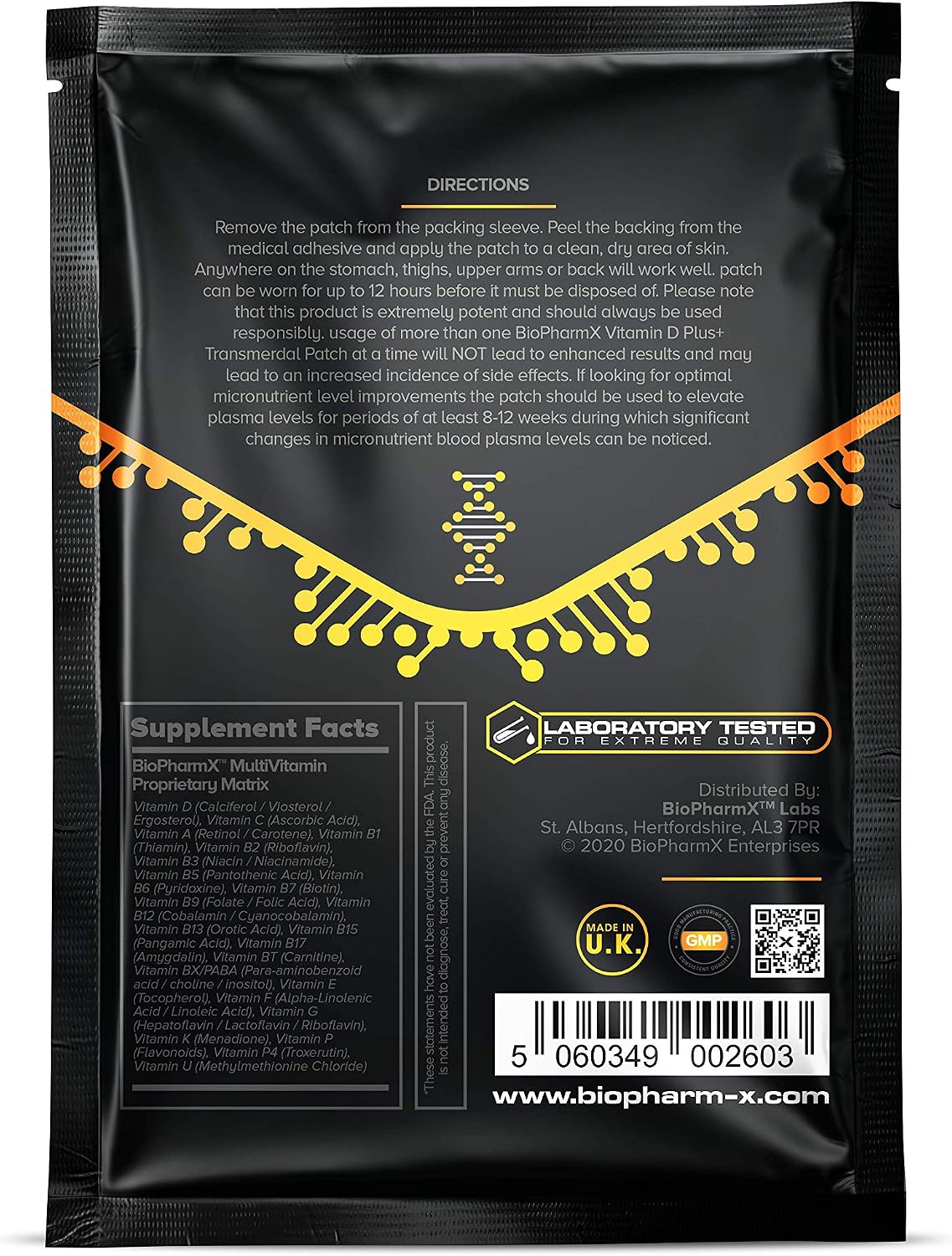 Vitamin D3 4000iu Patch Plus+ 30-Day Supply, 30 count (Pack of 1) - Image 3