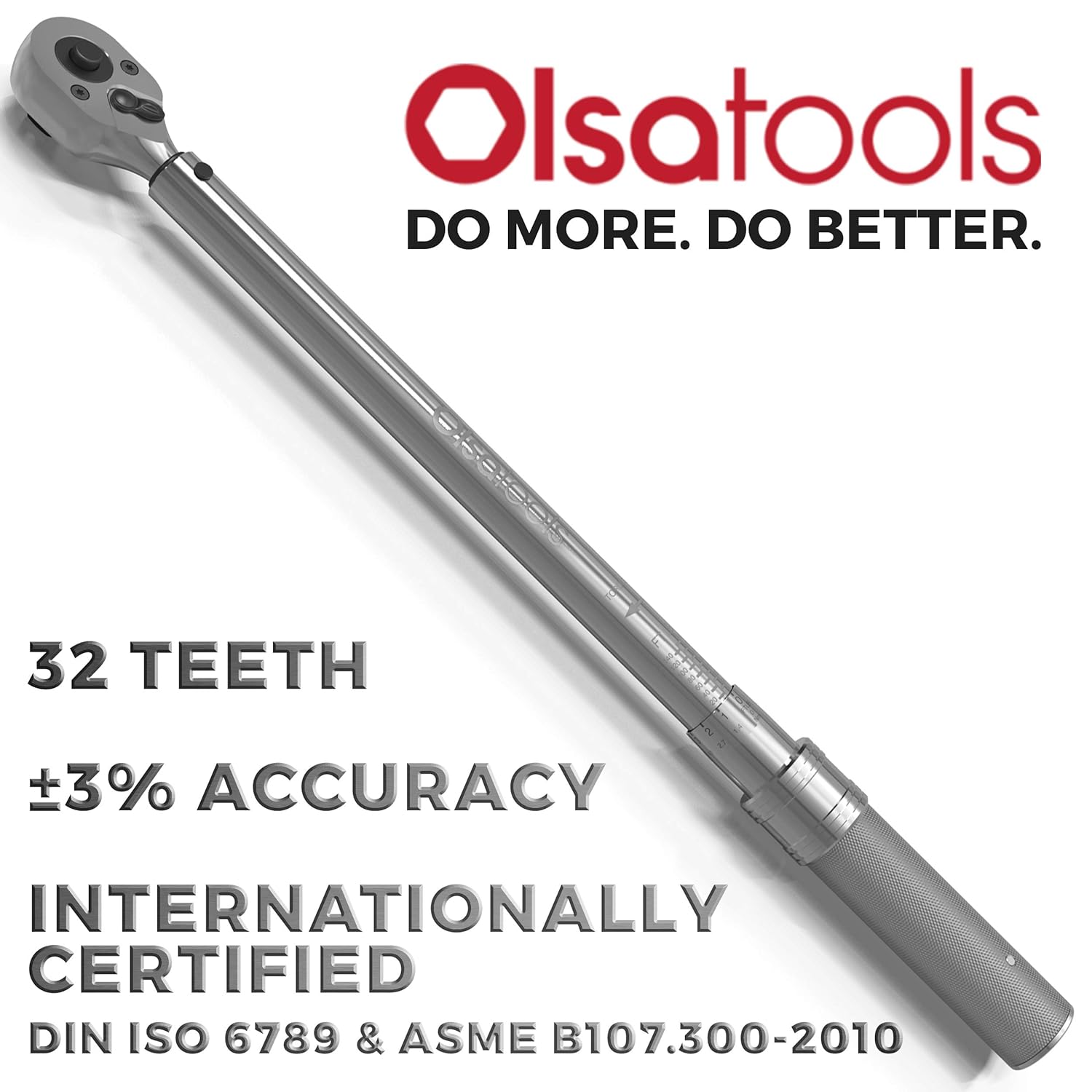 ±3 Torque Accuracy Clockwise and CounterClockwise Olsa Tools Click