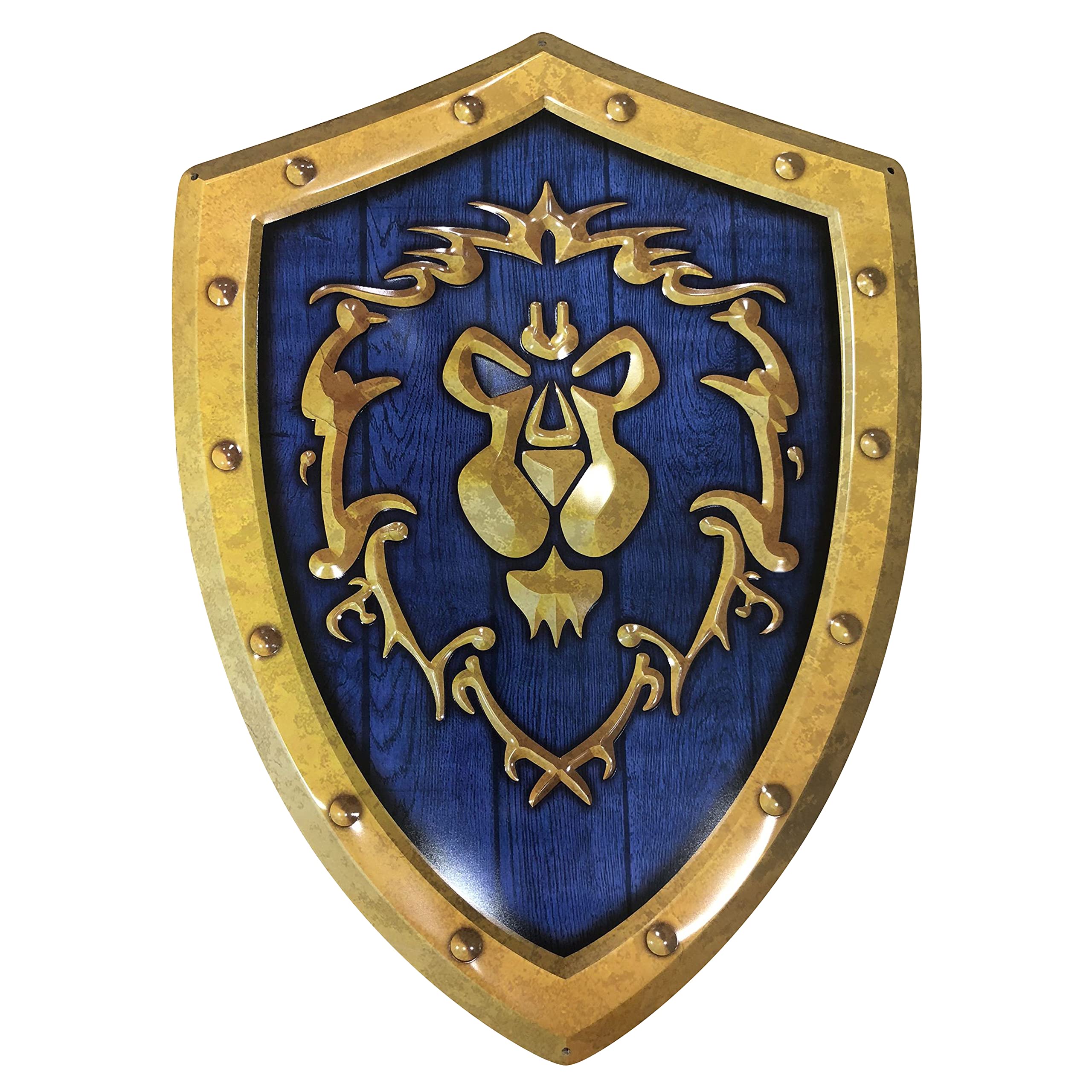ABYSTYLE World of Warcraft - Bouclier Alliance - Plaque Métal '25 x 35 cm'