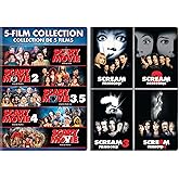 Scary Movie 5-Film Collection / Scream 4-Movie Collection (Thriller Horror 2-DVD Pack)