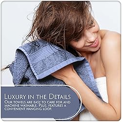 MAURA Basics Turkish Cotton Washcloth Towel Set