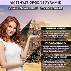 Anaya Agate Orgone Pyramid Aquamarine Crystal