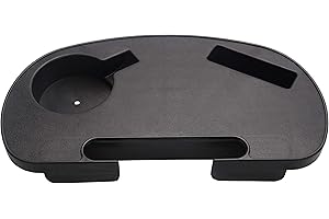 Hanperal Oval Zero Gravity Lounge Chair with Cup Holder and Tray, Side Recliner, Mobile Phone Slot, Snack Tray - Black