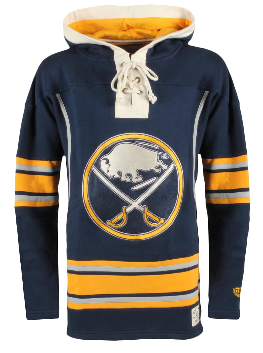 old time hockey nhl men's lacer heavyweight hoodie