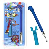 Rainbow Loom&reg; Blue Upgrade Kit, Features a Blue Metal Hook and a Mini Loom to Make Bracelets, for Ages 7+; Rubber Bands are NOT Included