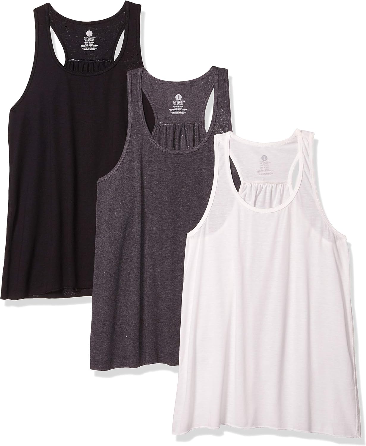 plus size flowy racerback tank