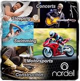 Nordell Ear Plugs for Sleep, Music, Snoring, Noise Reduction - 40 Pack view 4