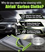 Airlab 2X Thickened Magic Cleaning Cloth 400GSM 50x40cm Carbon Microfibre view 5