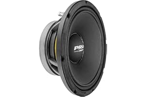 PRV Audio 10MB800FT 10-Inch Mid Bass Loudspeaker 400 Watts 2.5″ Inside Out Aluminum Ventilated Voice Coil Wound On Fiberglass