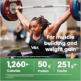 Optimum Nutrition Serious Mass High Calorie Weight Gainer Vanilla 2.72 kg view 3