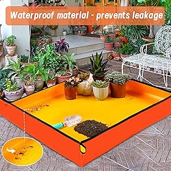 Onlysuki 3PCS 39.5" x 31.5" Large Repotting Mat for