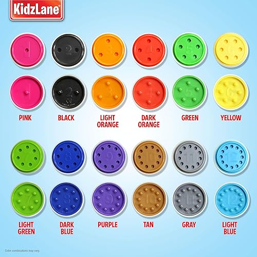 Kidzlane Color Matching Egg Set Toddler Toys Educational Color