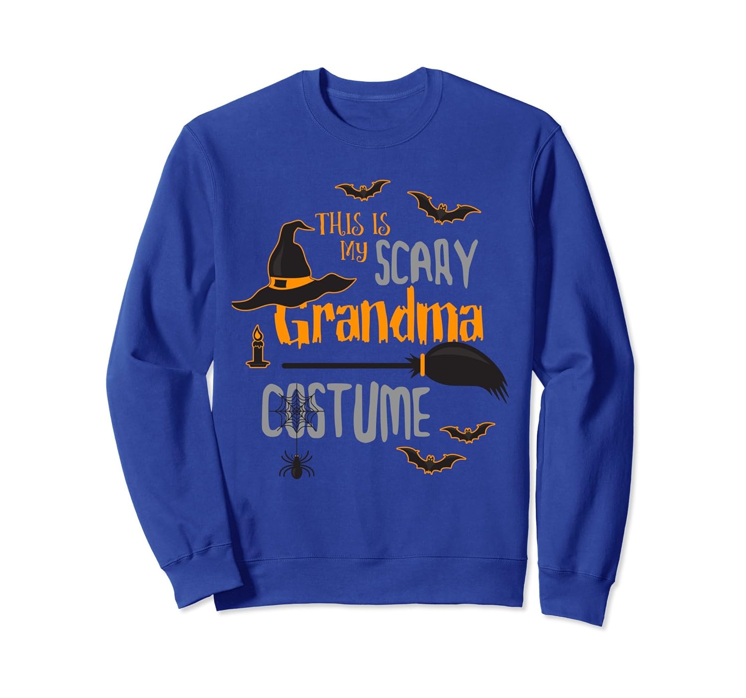 Grandma Halloween Funny Sweatshirt Women Family Costume Gift-ANZ