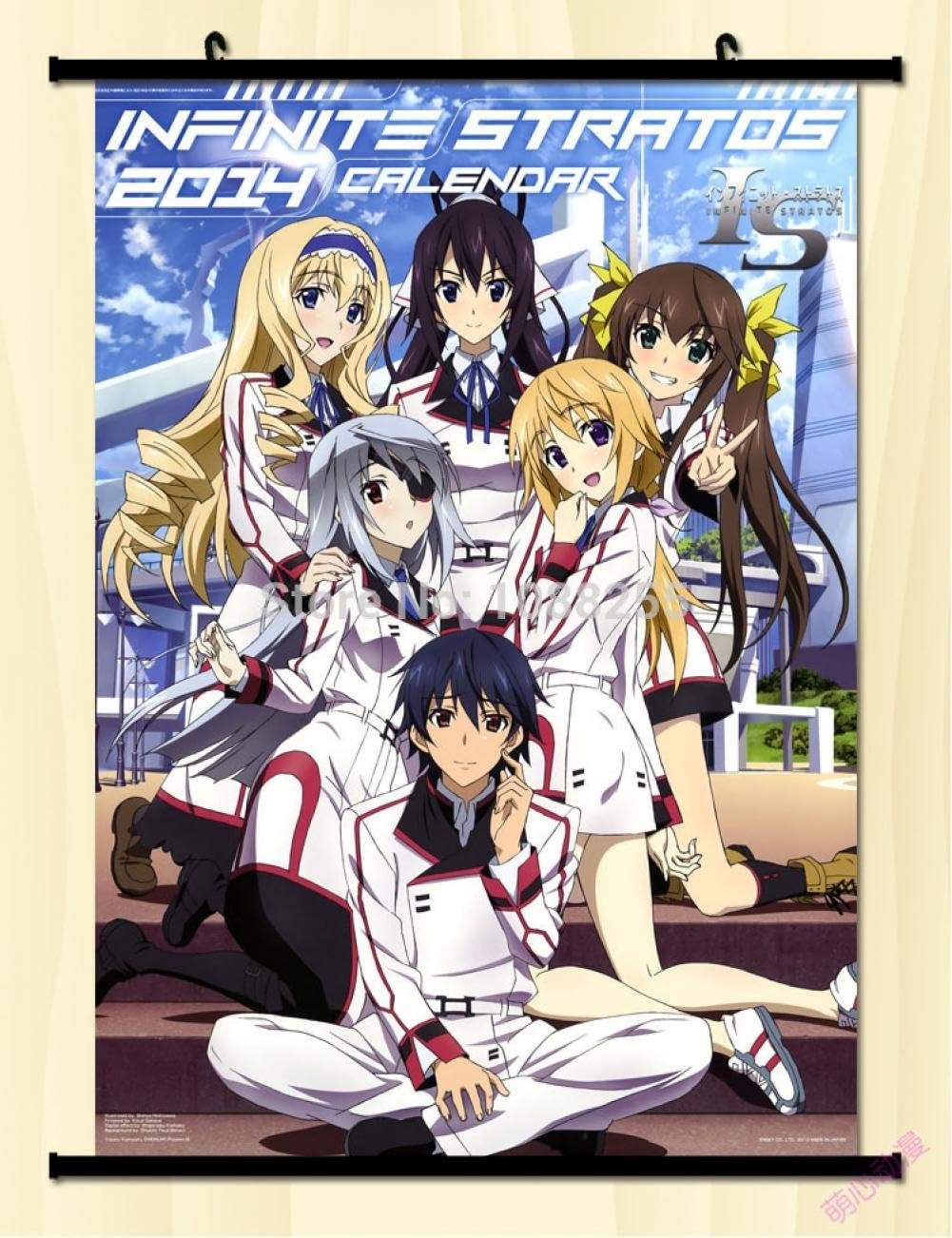 Cartoon world Home Decor Japanese Wall Poster Scroll Infinite Stratos Charlotte Dunois Whole