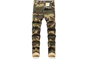 RXXKKK Men's Regular Slim Fit Jeans