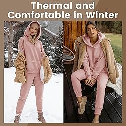 CAMPSNAIL Fleece Lined Sweatpants Women - Joggers