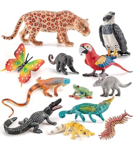 Amazon.com: U.S. Toy Assorted Rain Forest Animal Figures