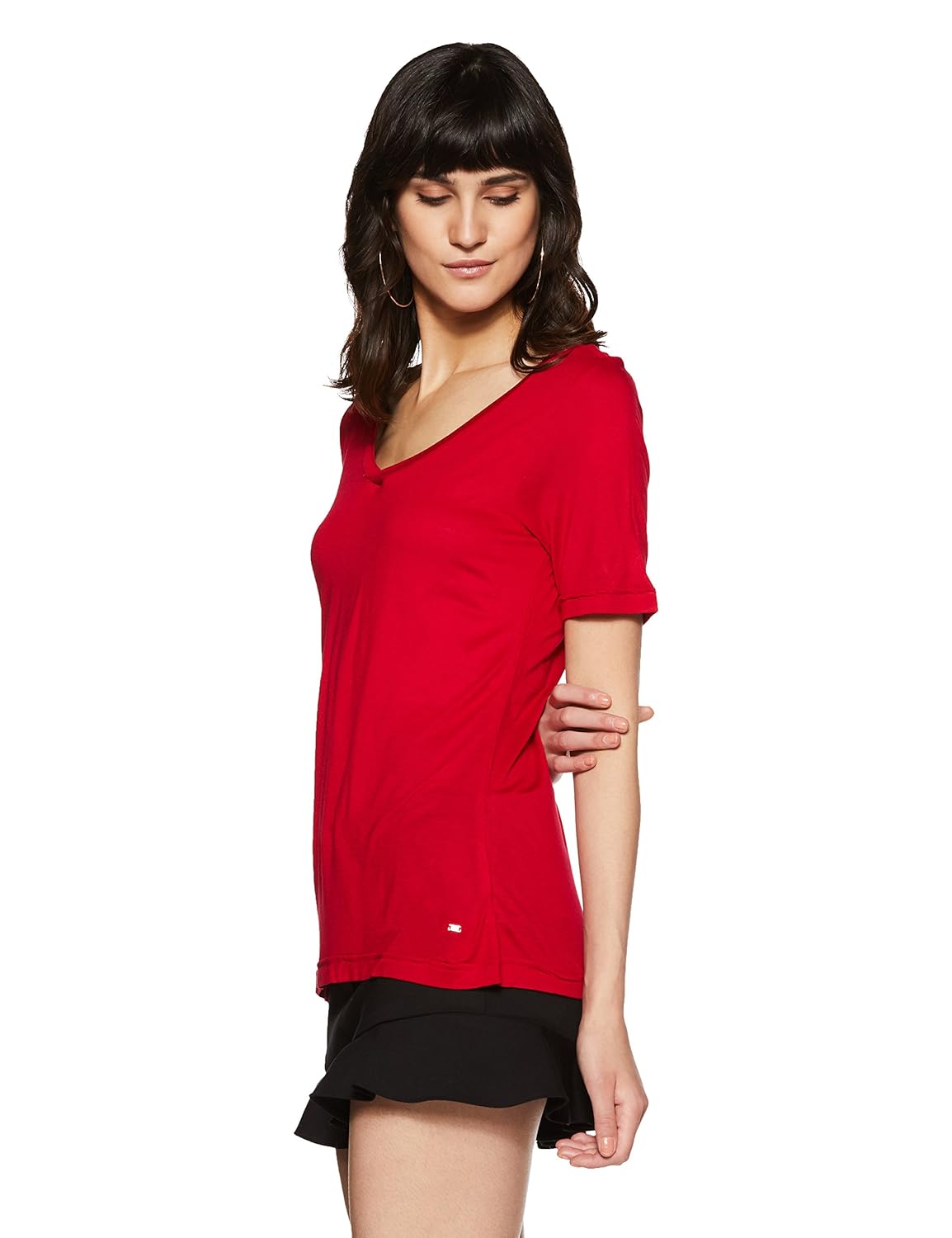 van heusen women's plain regular fit top